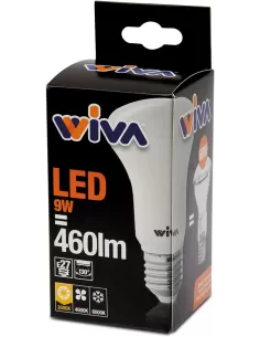 Ampoule LED Wiva 12100094 Pro R63 E27 9W 3000K 2
